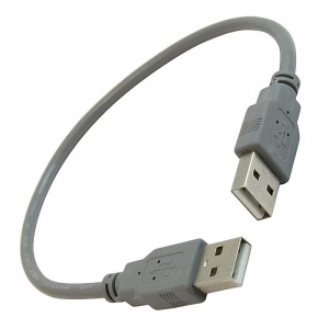 кабель компьютерный usb ruichi usb-a(m)-usb-a(m), 0.3 м