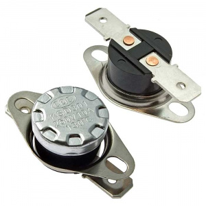 термостат ruichi ksd-130, 130 °c, 10 a, spst nc