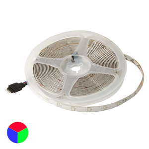 светодиодная лента ruichi, 2835, 300 led, ip65, 12 в, rgb, катушка 5 м (цены указаны за 1 м)