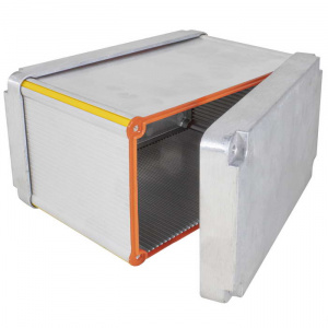 корпус приборный из алюминиевого профиля ztm-electro z35i-6, ip65, 100x175x89 мм