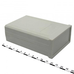 корпус для рэа пластиковый настольный ruichi 15-3, 120x80x40 мм