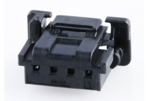 колодка пластиковая dc isl-04f „мама“ 4 pin шаг 2.00мм черный 3а 125в 560123-0401 molex 560123-0401