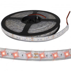 светодиодная лента ruichi, 5050, 300 led, ip68, 12 в, цвет красный, катушка 5 м (цены указаны за 1 м