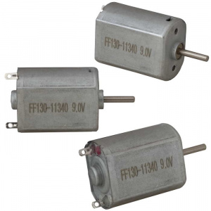 коллекторный электродвигатель постоянного тока ruichi ff130-11340, 9 в