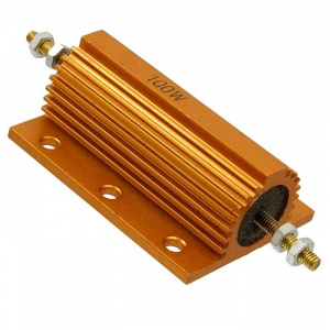 мощные постоянные резистор ruichi rx24 100w 5% 20r, алюминиевый корпус