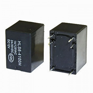 электромагнитное реле ruichi 4100h 12vdc (842) 2a, spdt