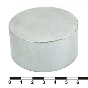 магнит самарий-кобальтовый дисковый ruichi, 60x30 мм, класс n35, круглый