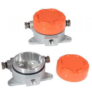 корпус для полевого датчика давления ztm-electro bp18-1a, оранжевый/серый,   алюминиевый