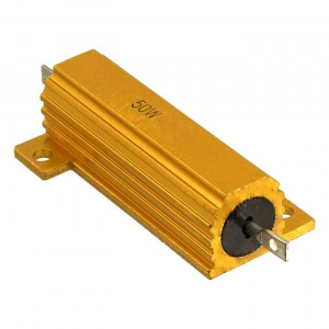 мощный постоянный резистор ruichi rx24 50w 5% 2.2k, алюминиевый корпус