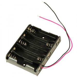 батарейный отсек ruichi bh351 aa 5x1, открытый