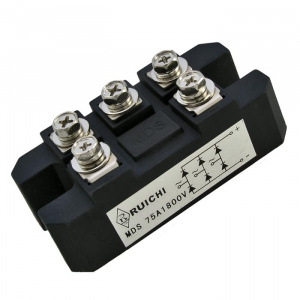 mds75-1800v ruichi диодный мост 1800 в, 75 а, трёхфазный