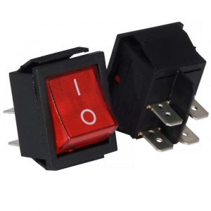 клавишный переключатель ruichi irs-201-1c on-off