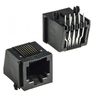 разъём rj ruichi tj2-8p8c, под пайку