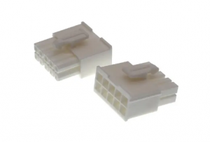 колодка mini umnl-10f, 10 pin шаг 4.14 мм белый  c4141-h05x2 (аналог 770580-1) коннектор про
