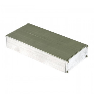 корпус для рэа приборный из алюминиевого профиля ztm-electro z35b-34, 100x48x20 мм