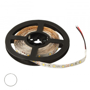 светодиодная лента ruichi, 2835, 300 led, ip33, 12 в, цвет белый, катушка 5 м (цены указаны за  1 м)