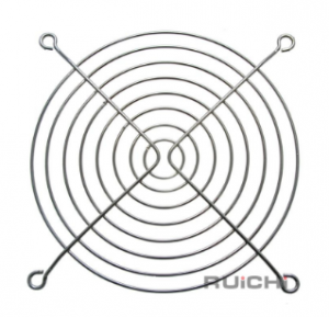 решетка для осевого вентилятора металлическая ruichi, 120x120 мм