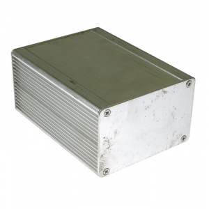 корпус для рэа приборный из алюминиевого профиля ztm-electro z35b-19, 100x76x40 мм