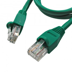 патчкорд rj-45 utp cat5e ruichi, 1 м, зелёный