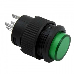кнопочный переключатель ruichi r16-503ad-g с замком