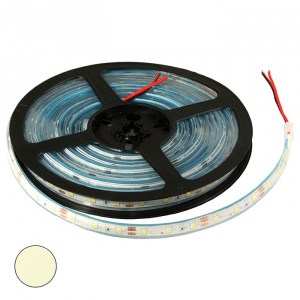 светодиодная лента ruichi, 2835, 300 led, ip68, 12 в, цвет белый тёплый, катушка 5 м (цены указаны з