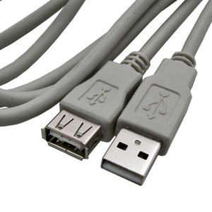 компьютерный шнур ruichi usb-af-usb-a(m), 5 м
