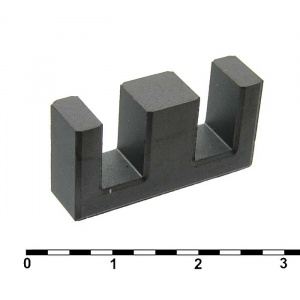 ферритовый сердечник ш-образный ruichi серии ee, 25x13x7 мм, pc40