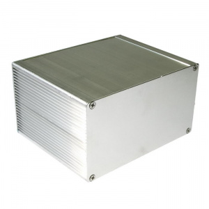 корпус для рэа приборный из алюминиевого профиля ztm-electro z35b-26, 100x129x71 мм