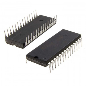 atmega8a-pu, микроконтроллер microchip, 8-бит, avr, 16 мгц, 8 кб флэш-память, корпус dip-28