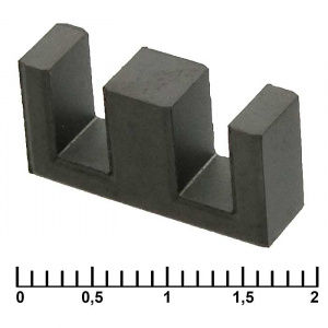 ферритовый сердечник ш-образный ruichi серии ee, 16x8x5 мм, pc40