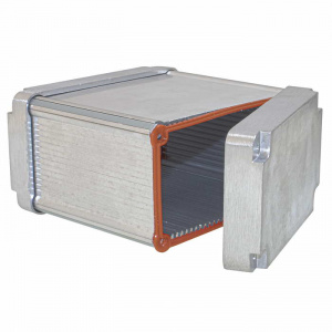 корпус приборный из алюминиевого профиля ztm-electro z35i-2, ip65, 100x114x67 мм